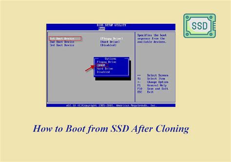 switch ssd to be boot after clone|cannot boot from cloned ssd.